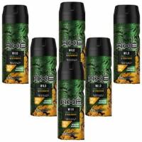 Deo Axe Wild 6 x 150ml 