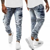 Jeanshose Röhrenjeans