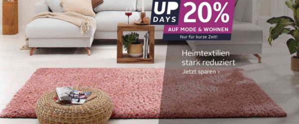 Otto Up Days 20 Rabatt Auf Hochflor Und Orientteppiche