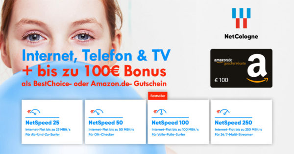 NetCologne - Bonus-Deal - Header