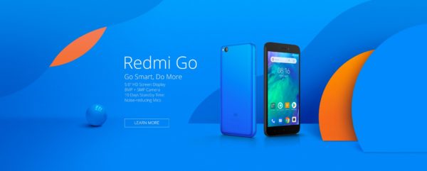Xiaomi Redmi Go - Smartphone - Banner