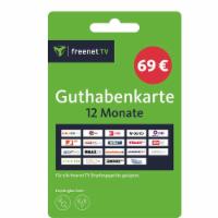 freenet TV Guthabenkarte (12 Monate) für 69€ + 5% Cashback