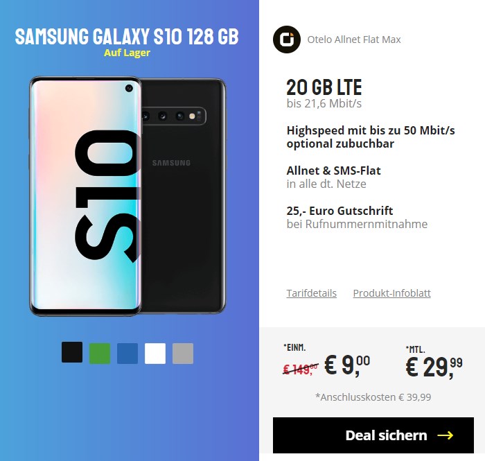 Wunderbar Samsung S10 Rechnung Bild
