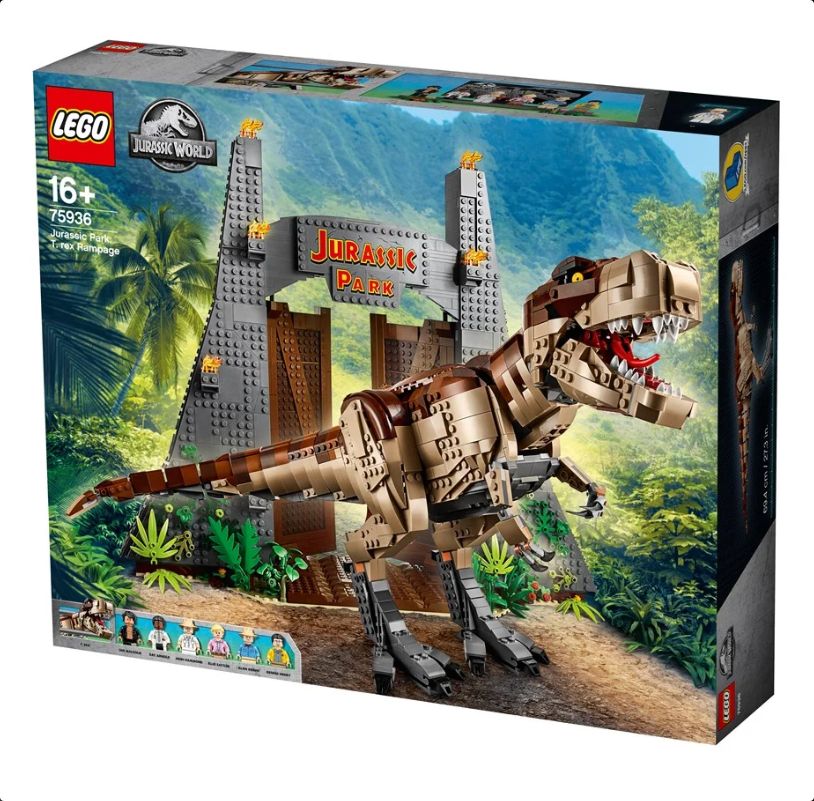 LEGO Jurassic World (75936) Jurassic Park T. Rex Verwüstung für 199