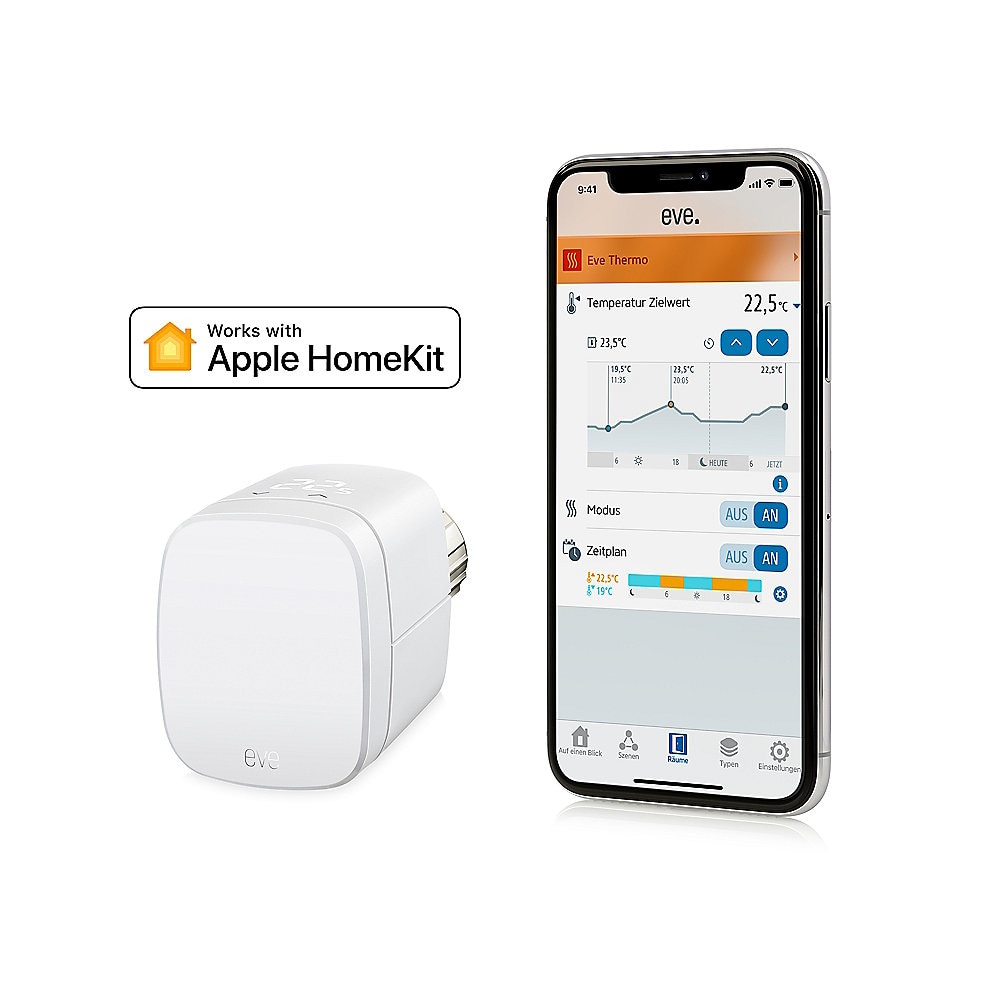 Elgato Eve Thermostat (inkl. Apple HomeKit) für 44,90€ MonsterDealz.de