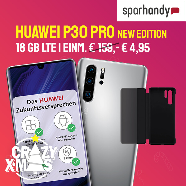 Huawei P30 Pro New Edition Mit Vertrag Huawei P30 Pro New Edition + 18 GB LTE + Alles-Flat| MonsterDealz.de