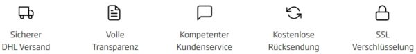 curve_vorteile_banner_dhl_versand_transparenz_kundenservice_ruecksendung_verschluesselung