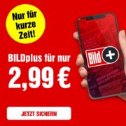 *TOP* BILDplus Monatsabonnement für 2,99€/Monat (statt 7,99€/Monat)