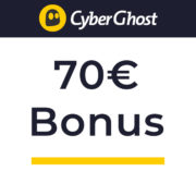 *TOP* 3 Jahre + 3 Monate CyberGhost VPN für 77,61€ inkl. 70€ Gutschein