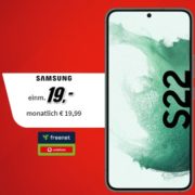 *TOP EFF. TARIF KOSTENLOS* Samsung Galaxy S22 + 10 GB LTE + Telefon-Flat im Vodafone-Netz für 19,99€/Monat