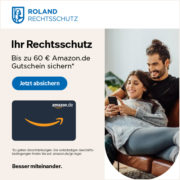*TOP* ROLAND Rechtsschutz ab 10,67€ im Monat + 60€ Bonus
