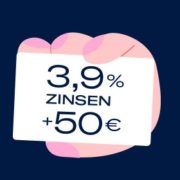 💥 Openbank: 50€ Bonus + 3,90% Zinsen auf Tagesgeld (für 6 Monate, bis 1.000.000€) - 0€ Gebühren