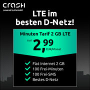 ⏰ *TOP* 2 GB LTE + 100 Frei-Minuten + 100 Frei-SMS im Telekom-Netz für 2,99€/Monat - eSIM möglich!