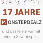 🎈🥂 17 Jahre MonsterDealz : Erhöhte M-Coins - durch Aktivität 5€ abstauben