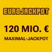 💰 MAXIMAL-JACKPOT 120 Mio. €! Lotto24: Neukundenangebot - z.B. 2 Felder EuroJackpot für 1€