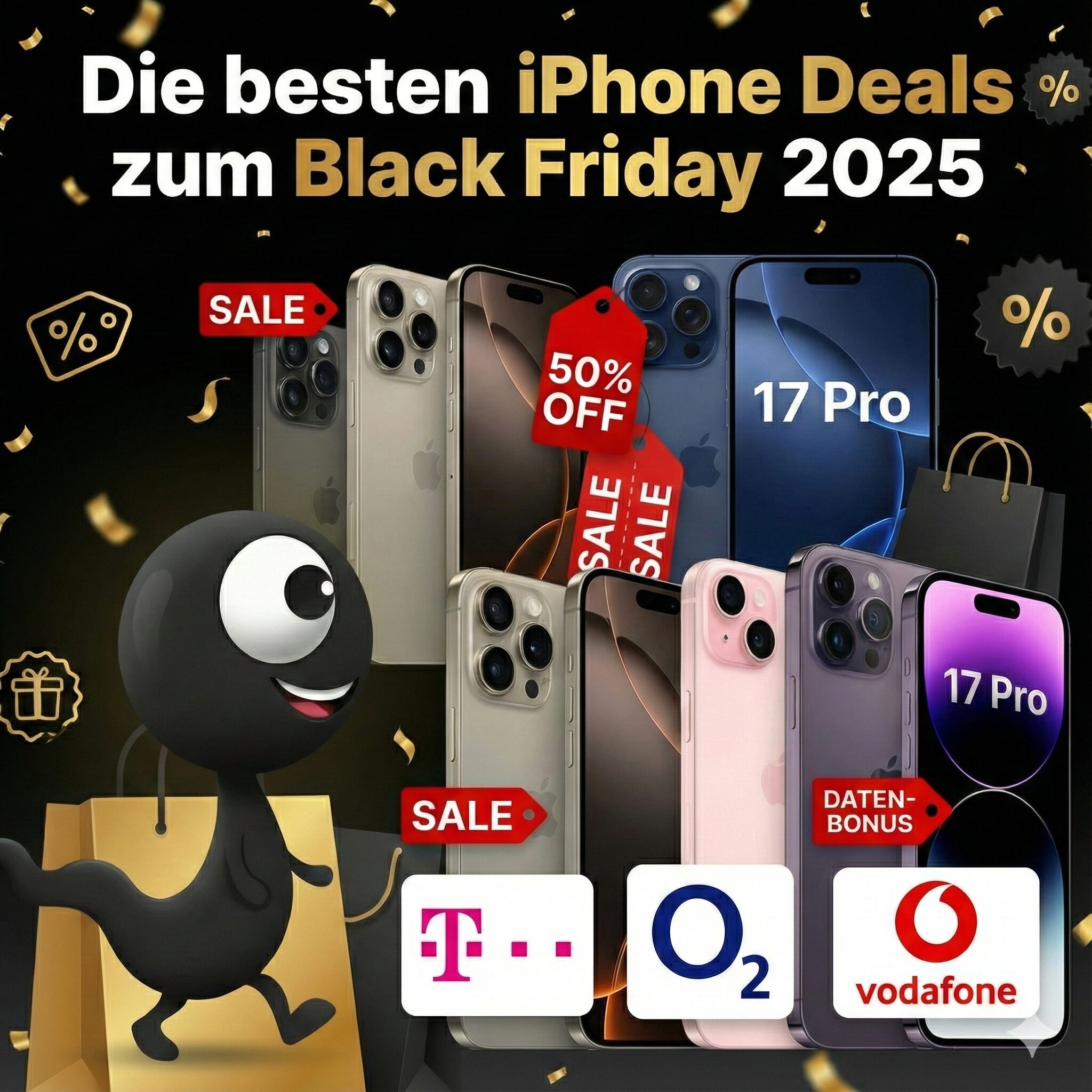 🔥 Die besten iPhone Deals zum Cyber Monday 2025 | MonsterDealz.de