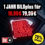 *TOP* BILDplus für 19,99€/Jahr, BILDplus Premium für 4,99€/Monat