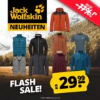 HB JACK WOLFSKIN NEUHEITEN FLASH SALE MOB DEU