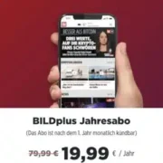 *TIPP* BILDplus Weihnachts-Deals: Jahresabo für 19,99€ (statt 80€)