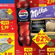 Lidl: Pepsi (1,25l) nur 0,59€