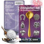 Zinngießen Set für Silvester 2026 für 4,99€