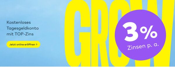 comdirect tagesgeld banner