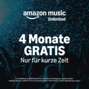 🎶 *TOP* GRATIS: 4 Monate Amazon Music Unlimited für Prime-Mitglieder (statt ~40€) // Normalos 3 Monate (statt ~33€)