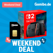 *WEEKEND-DEAL* Nintendo Switch 2 + 200 GB + Alles-Flat im Telekom-Netz für 24€/Monat - eff. 7,41€/Monat