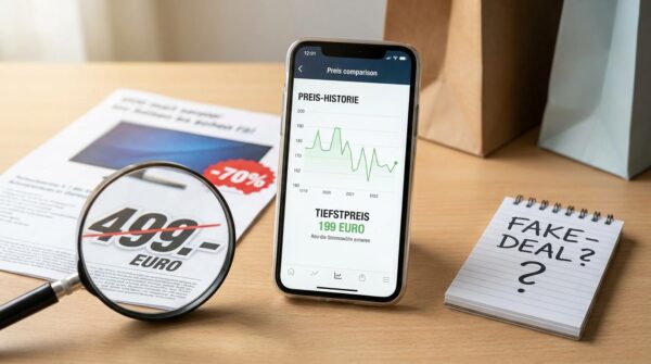 Black Friday 2026 Preisfallen erkennen mit Preisvergleichs-App