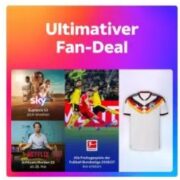 *TOP* HEFTIG 😯 GRATIS adidas Deutschland WM Trikot + 1 Jahr Sky & Netflix für einmalige 99€