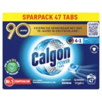 Calgon 4-in-1 Power Tabs Waschmaschinen-Entkalker 47 Tabs
