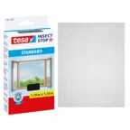 tesa Insect Stop Klett Fliegengitter 110x130 cm anthrazit