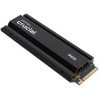 Crucial P310 2TB PCIe Gen4 NVMe SSD mit Kuehlkoerper