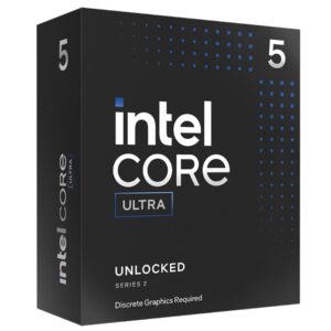 Intel Core Ultra 5 Desktop-Prozessor 245KF 14 Kerne (6 P-cores + 8 E-cores) bis zu 5,2 GHz