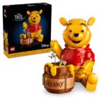 LEGO Disney Winnie Puuh - Modellbau fuer Erwachsene zum Ausstellen - mit Honigtopf, Sammler Minifigur & I-Aah Figur - 43300