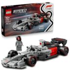 LEGO Speed Champions Audi Revolut F1 Team R26 Rennwagen Spielzeug - Modellbauset mit sammelbarer Rennfahrer Minifigur - 77259