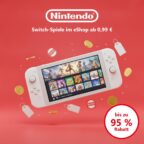Nintendo eShop - Switch-Spiele ab 0,99 Euro, bis zu 95% Rabatt