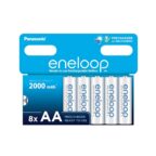 eneloop AA/Mignon NI-MH Akkus 8er Pack mit 2000 mAh