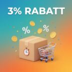 Amazon 3 Prozent Sofort-Rabatt Versand ohne Eile
