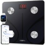 RENPHO Elis 1 Körperanalysewaage mit App, schwarz