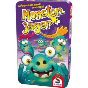 Schmidt Spiele Monsterjäger Reisespiel in der Metalldose