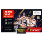 TCL 85Q8C 85 Zoll QD-Mini-LED-Fernseher mit ZeroBorder-Design