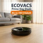 ECOVACS Prime Day Deals - Saugroboter, Maehroboter und mehr mit bis zu 700 Euro Rabatt