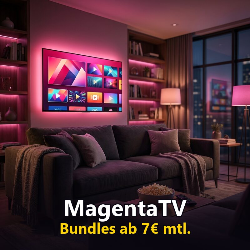 Magenta TV Gutscheincode: ab eff. 7,63€ + 50€ Cashback