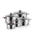 WMF Quality One Topfset Induktion 5-teilig Cromargan Edelstahl