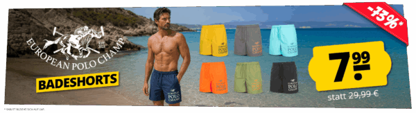 EUROPEAN POLO CHAMP Badeshorts AFFILIATE DEU EUROPEAN POLO CHAMP Badeshorts AFFILIATE DEU