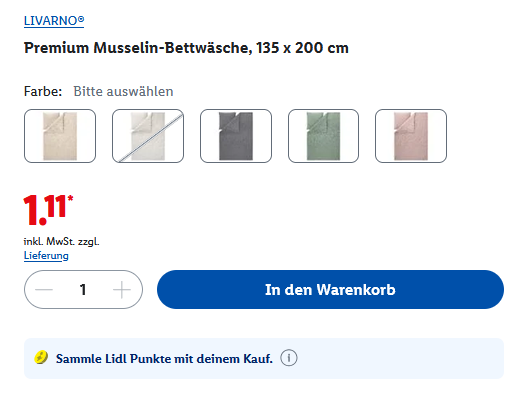 Preisfehler Preisfehler
