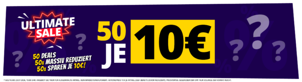 ULTIMATE SALE 50 je 10 Aktion AFFILIATE DEU
