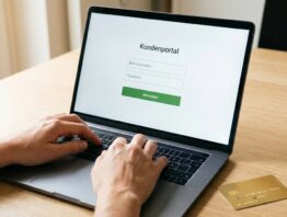 advanzia login portal v2 Advanzia Login im Kundenportal am Laptop
