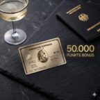 American Express Gold Card Metallkarte mit 50.000 Membership Rewards Punkte Willkommensbonus